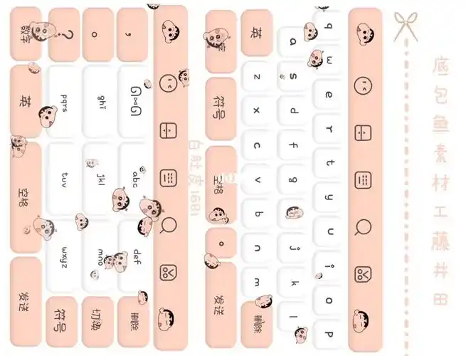 蜡笔小新键盘福利