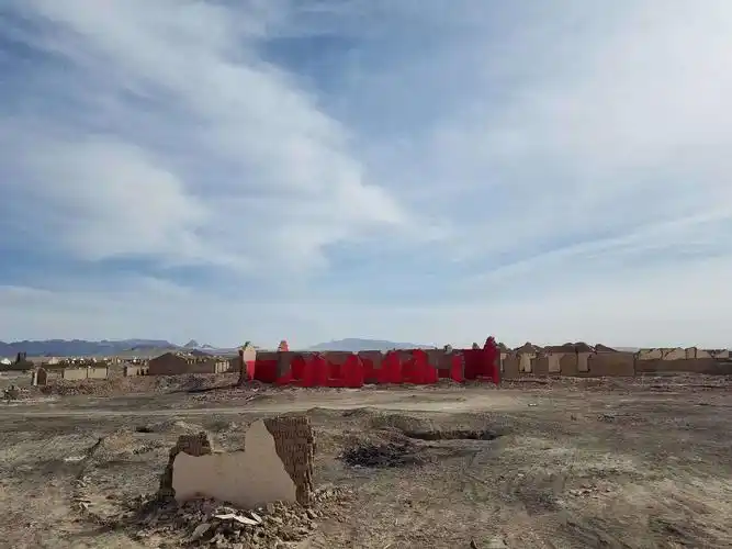 冷湖废弃的石油小镇