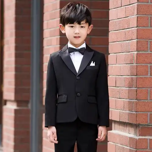 儿童西装套装男韩版三件套 童装西服宝宝小西装