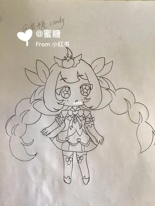 小花仙四时花语  #绘画  #画画的日常  #铅笔手绘  #手绘  #小花仙