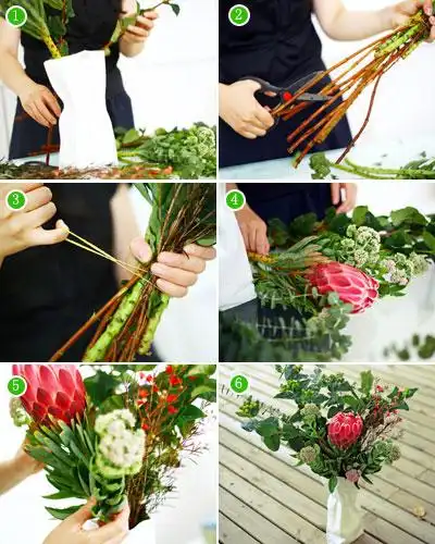 把花园搬到客厅 pchouse教你实用插花