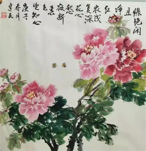 中国美术家协会会员王建民花鸟