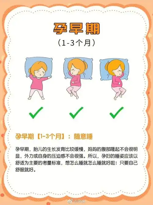 孕妇正确睡觉姿势看这里