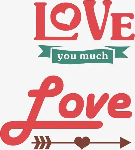 love艺术字png素材-90设计