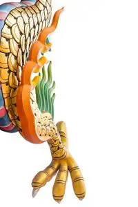 龙或怪物的爪子照片