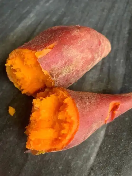 自家田里种的红薯甜滋滋真正农家粗粮