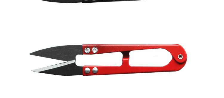 u型剪刀 家用小剪刀剪线头用 迷你裁缝缝纫服装十字绣纱剪刀批发