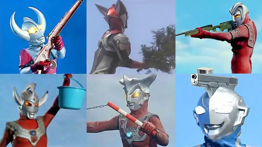 盘点奥特曼使用的7件奇葩武器泰罗用洗脚桶奈欧斯用树枝