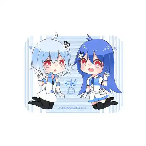 2233|插画师白茶的bilibili2233娘插画图片