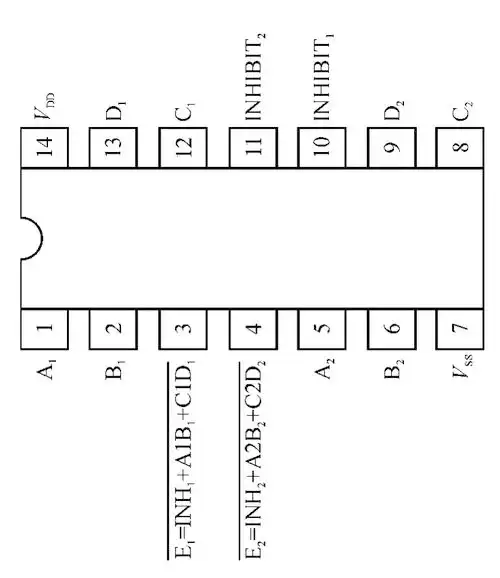 图6-222 cc4085二双与或非门图6-223 ua741 单运放