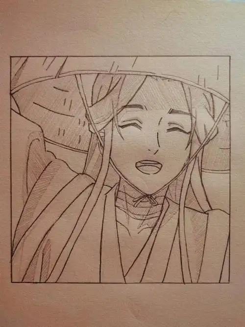 天官赐福  #谢怜  #花城  #手绘临摹  #绘画过程  #铅笔画  #原耽