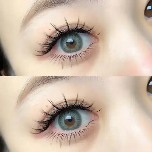 jovisa原装扶桑轻羽睫毛三根0.07三叶草加密夹心假睫毛