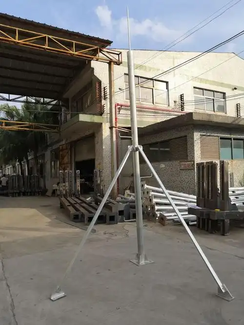 赛德小区楼顶屋顶5g通信杆基站抱杆5g信号发射塔5g杆3米4米6米杆