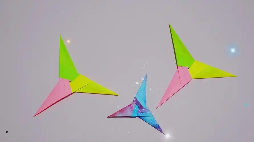 简单好玩的小飞镖,小男孩最爱玩啦,学会了给儿子折一个!