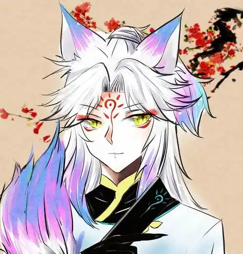 妖狐|莺的阴阳师插画图片