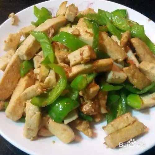 尖椒炒豆腐的家常做法