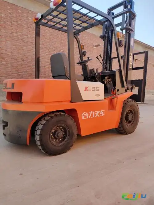 出售二手合力叉车3.5_二手回收_废旧网feijiu.net