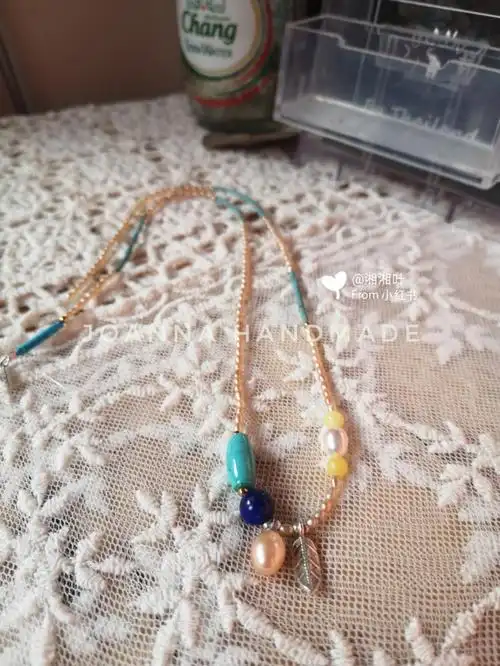 混搭小米珍珠项链