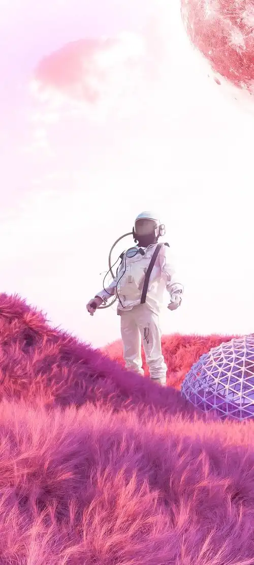 太空人系列壁纸锁屏