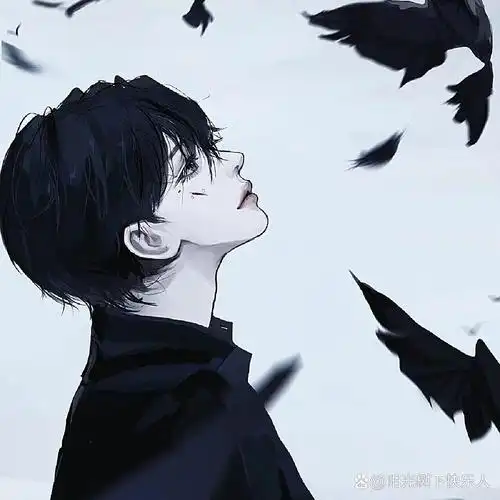 动漫男生侧脸头像