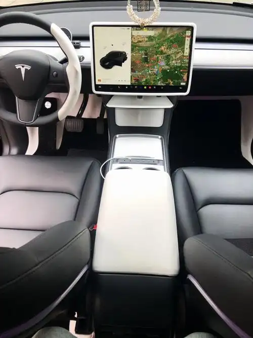 特斯拉白色内饰太好看啦_model y社区_易车社区