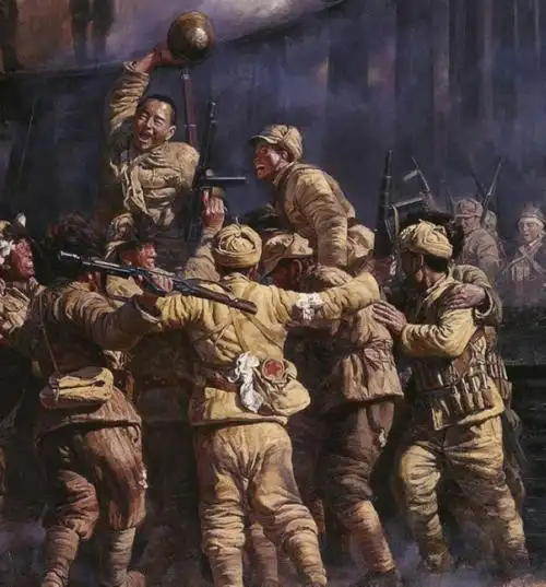 震撼油画赏析《辽沈.平津.淮海战役》