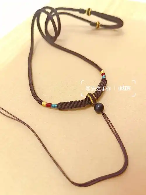 男款项链绳编织