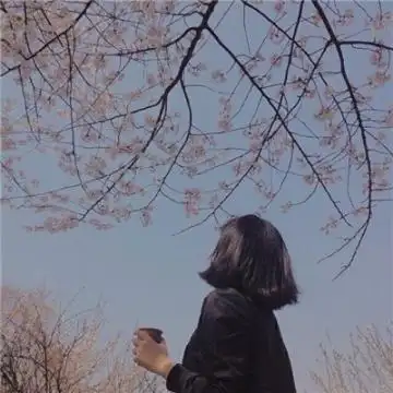 女生头像清新背影高清图片