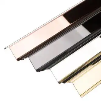 【斯得铂护角条】斯得铂 不锈钢护角条镜面玫瑰金 304宽4厘米x4厘米