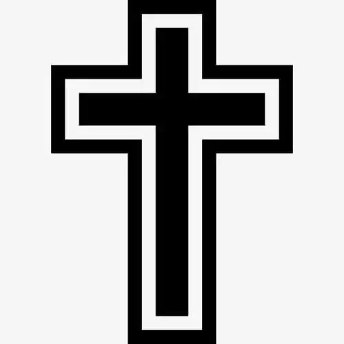基督教的十字架符号图标
