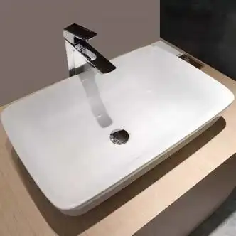 科勒京台上盆洗手方形家用晶雅艺术桌上卫生间洗脸洗漱面盆台上盆pjs