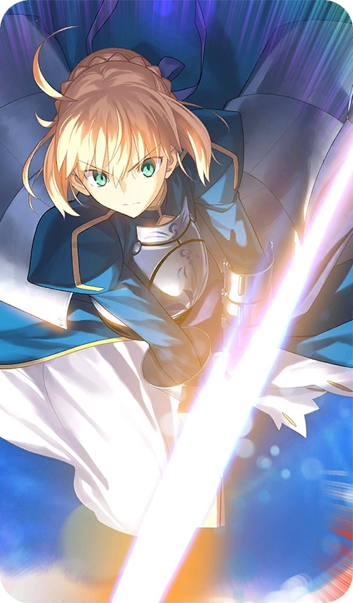 英灵肖像fategrandorder动漫二次元武内崇saber