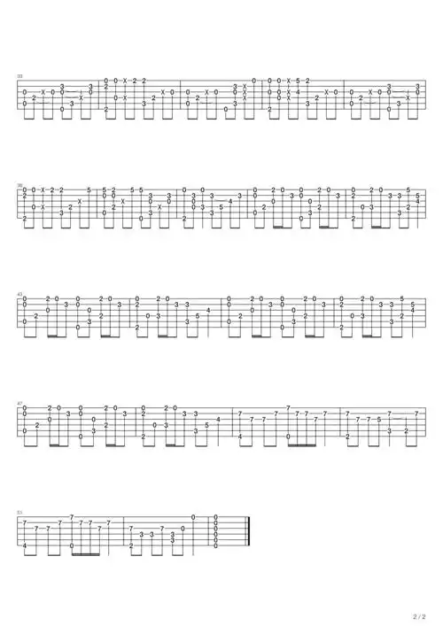 寒蝉鸣泣之时you吉他谱