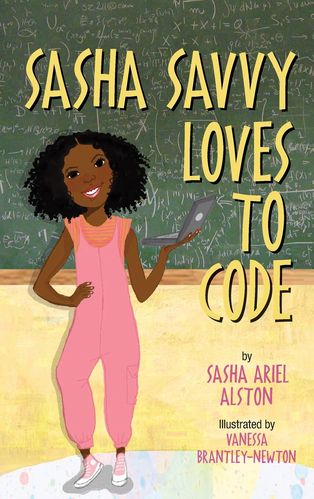 预售 按需印刷sasha savvy loves to code