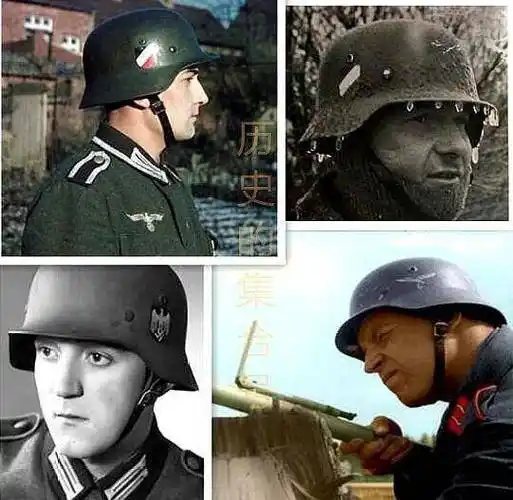 原创一张图看懂二战时期德国党卫军和国防军区别请仔细看那敬礼姿势