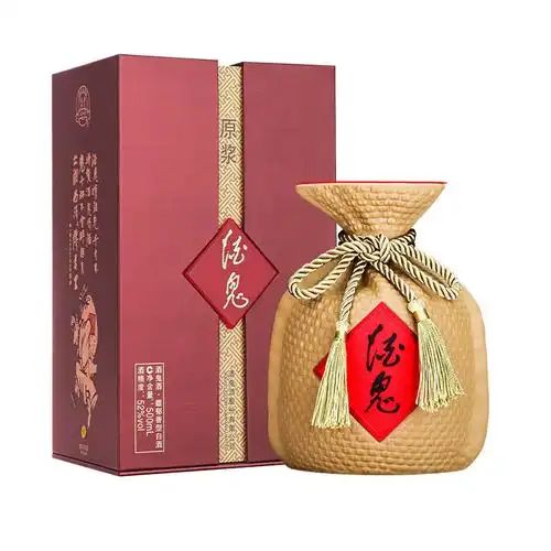 酒鬼酒 原浆酒 馥郁香型白酒 年货送礼 52度 500ml 单瓶装
