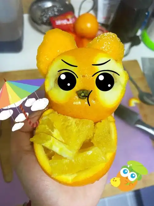 创意橙子新切法快点学起来吧