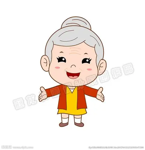 慈祥老奶奶图片