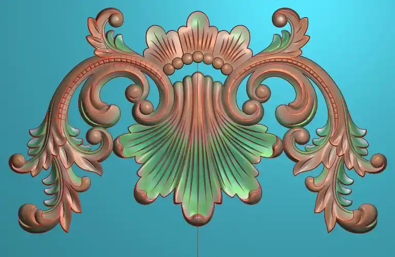 mdyh220jdp格式欧式帽顶洋花精雕图牙板洋花精雕图欧式洋花精雕图欧式