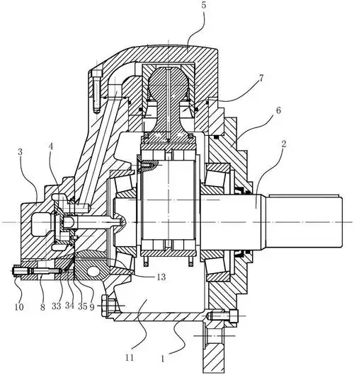 cn209212685u_带有冲油结构的液压马达有效