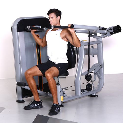 康乐佳k602坐式推肩训练器力量综合型训练器械健身房商用运动健身