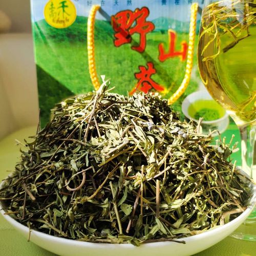 内蒙古土特产黄芩茶叶山区野生山茶黄金茶黄芩叶绿茶250克包邮