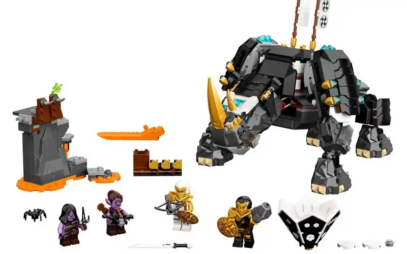 乐高 lego 71719 幻影忍者 赞的怪兽生物 2020速拼评测