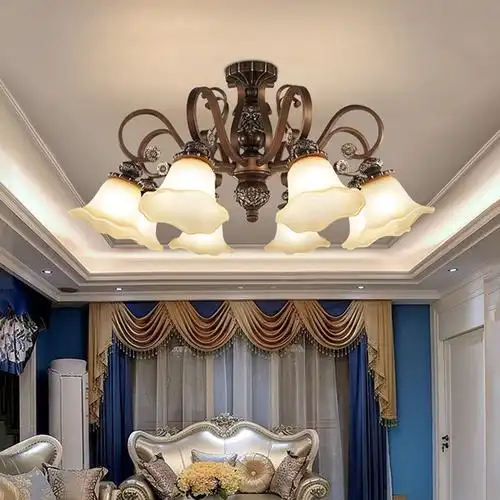 欧式灯吊灯客厅树脂-特价促销-优惠券领取-价格|多少钱|什么牌子好-35
