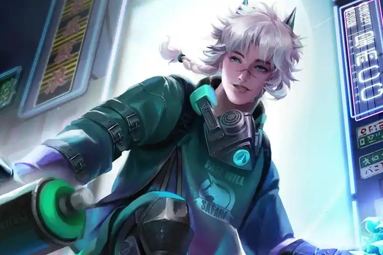 王者荣耀裴擒虎天狼狩猎者科技感酷炫高清壁纸