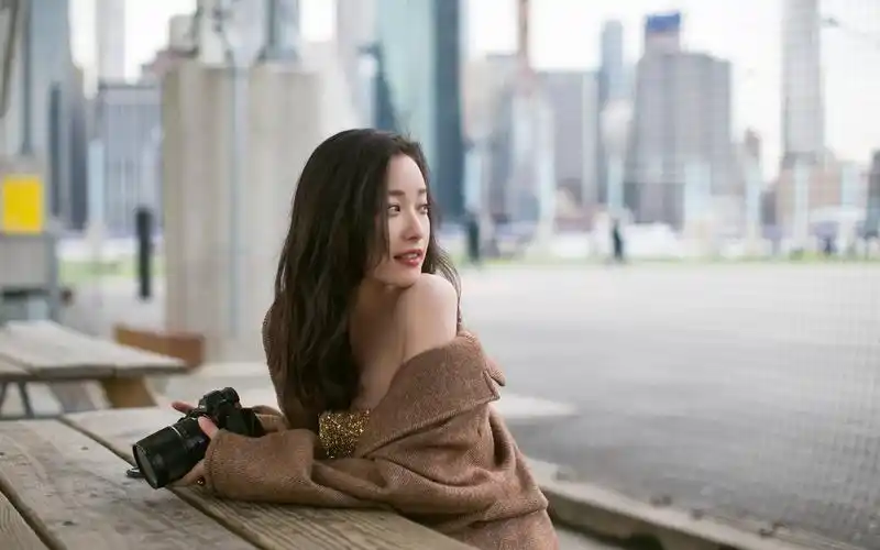 倪妮妩媚性感高清桌面壁纸