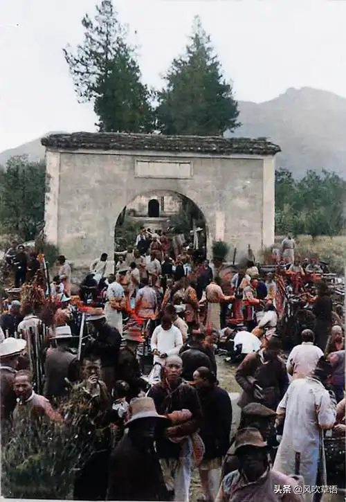 南京旧影:民国时期,热闹非凡的蒋王庙庙会