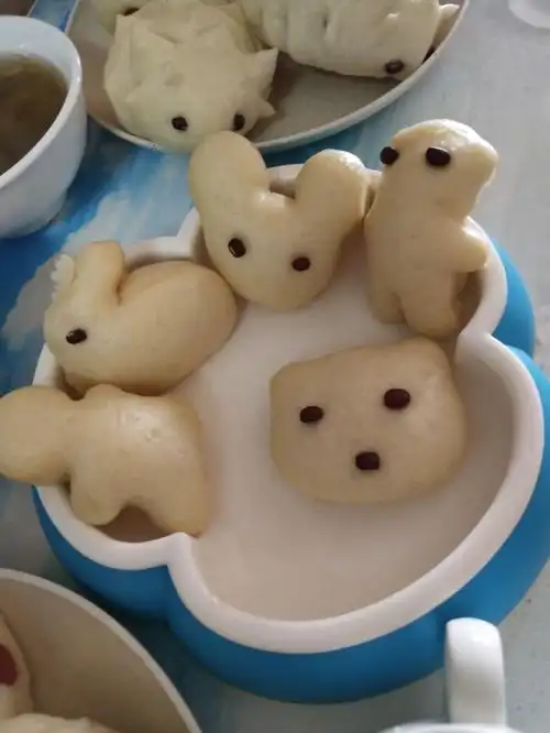 花样馒头的做法步骤图解-花样馒头怎么做好吃-菜谱大全-乐做菜