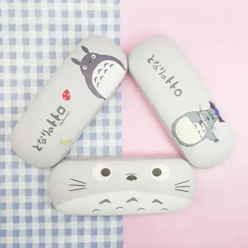 女生眼镜盒_可爱卡通眼镜盒女生韩版镜盒龙猫学生近视眼镜盒优惠券