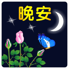 晚安问好简短的一句话带表情